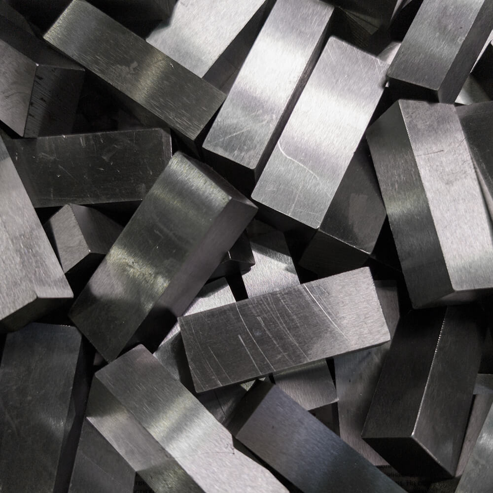 Bricks of carbon steel